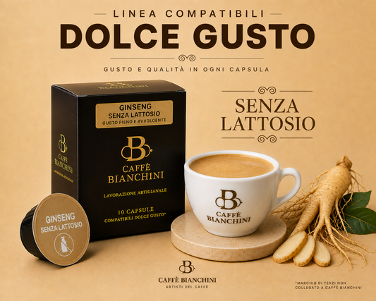 Senza Lattosio Capsule Dolce Gusto Ginseng – Cremoso e Delicato