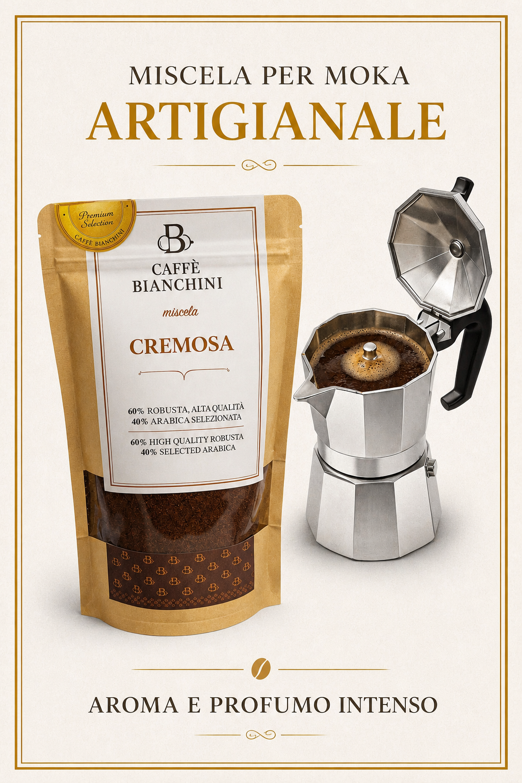 caffè chicchi miscela cremosa