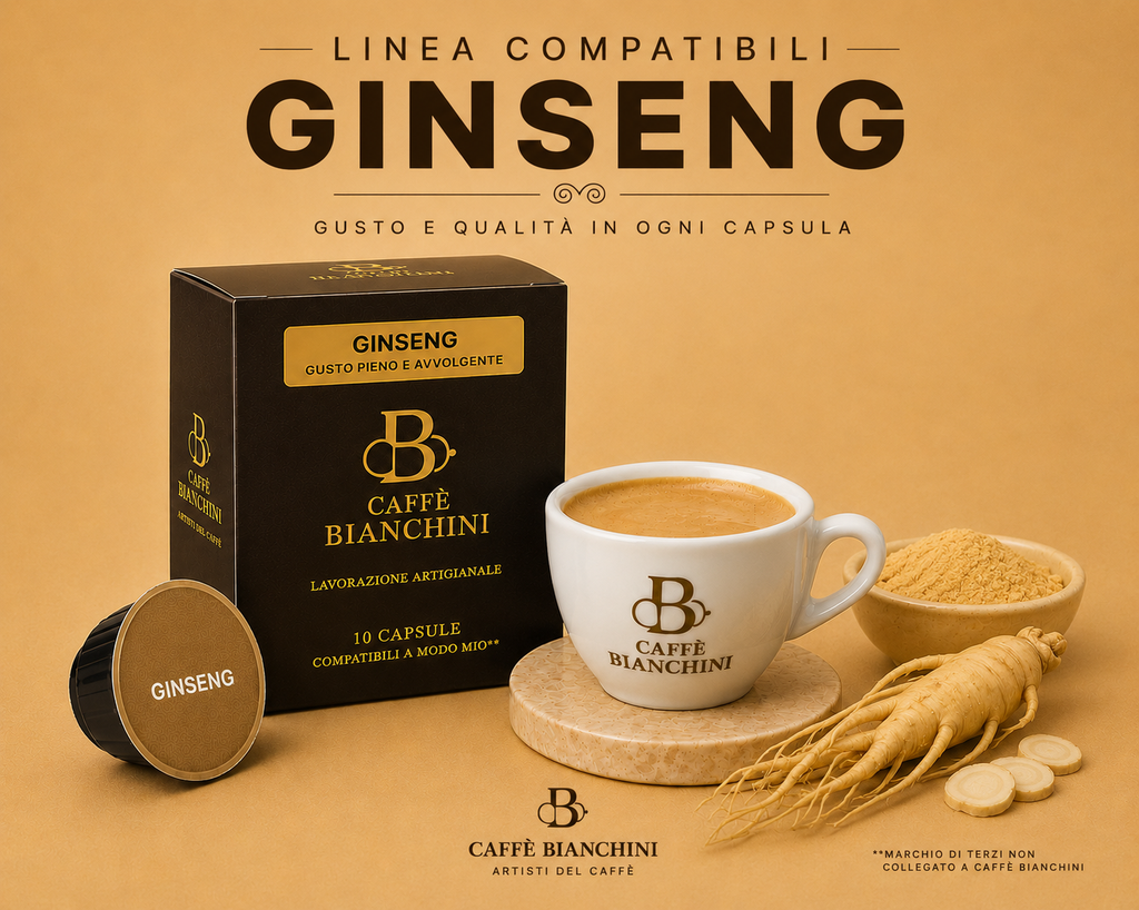 Capsule Ginseng Compatibili Nespresso® – Astuccio 10 Capsule | Caffè Bianchini
