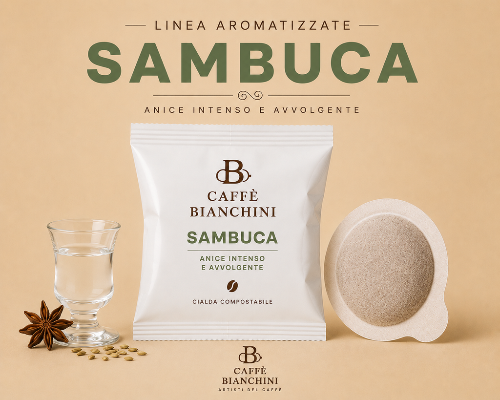 Cialde Caffè alla Sambuca – Caffè Bianchini