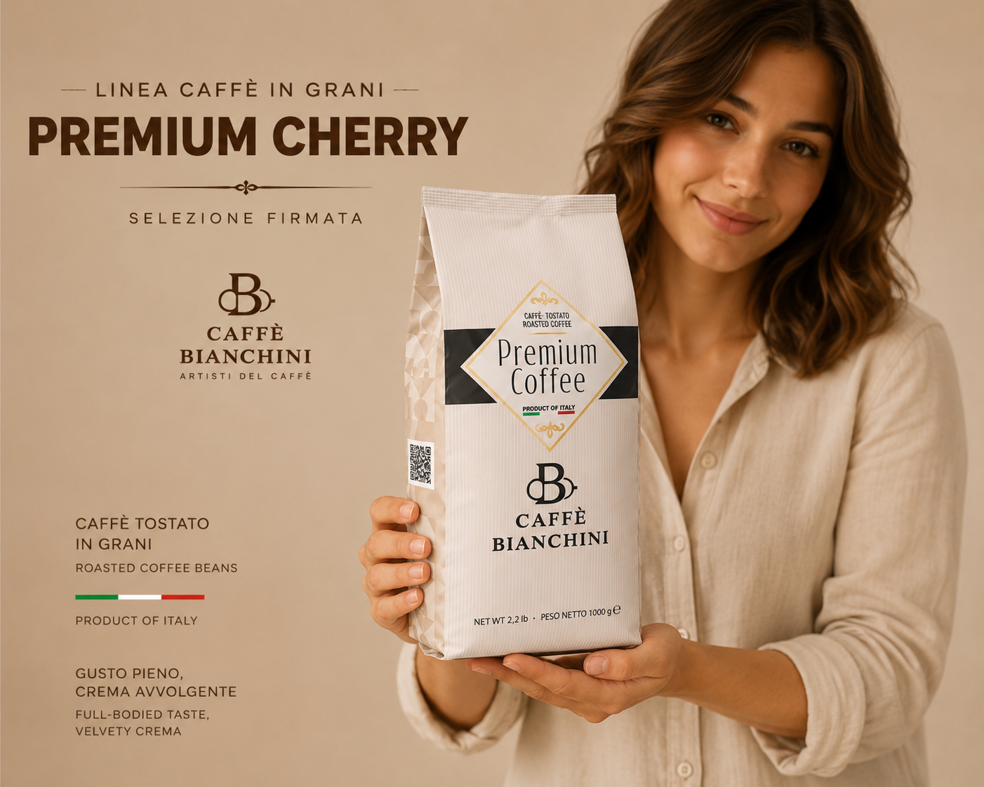 Premium coffee in grani miscela