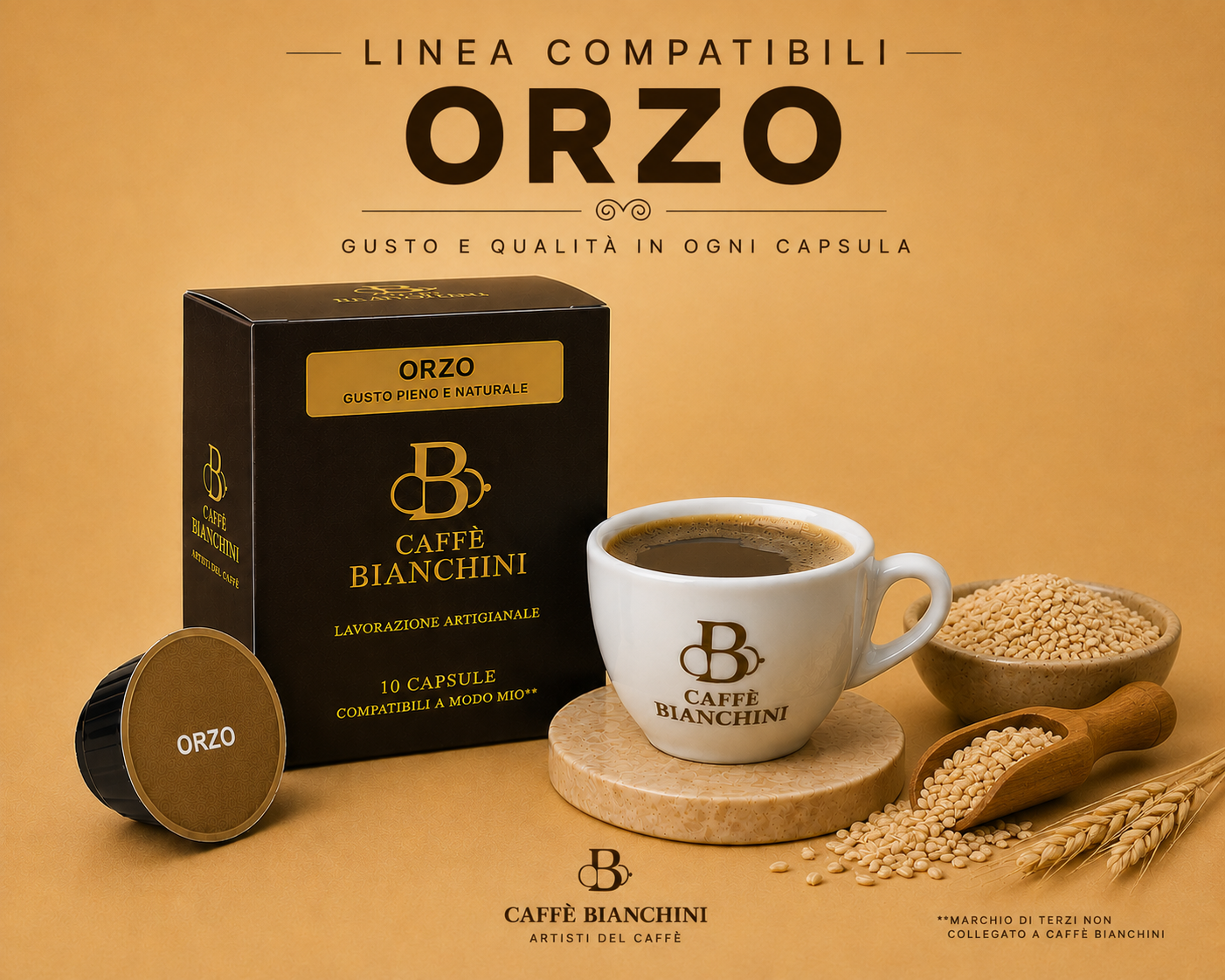 orzo capsule a modo mio® compatibili